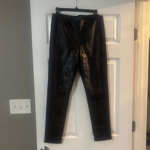 Ralph Lauren Black Leather Pants